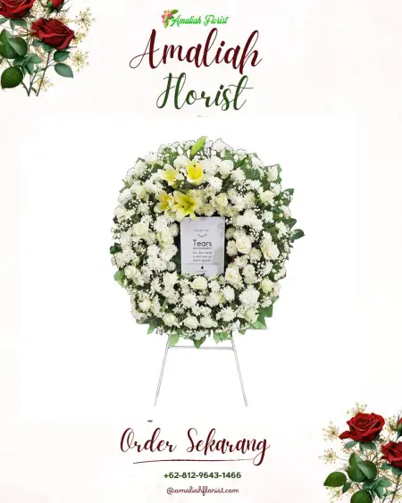 Krans Bunga Duka Tabir